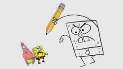 magic pencil spongebob