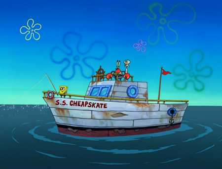 S.S. Cheapskate - SpongeBob Wiki, the SpongeBob encyclopedia