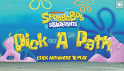 Pick-a-Path SpongeBob SquarePants title screen.png